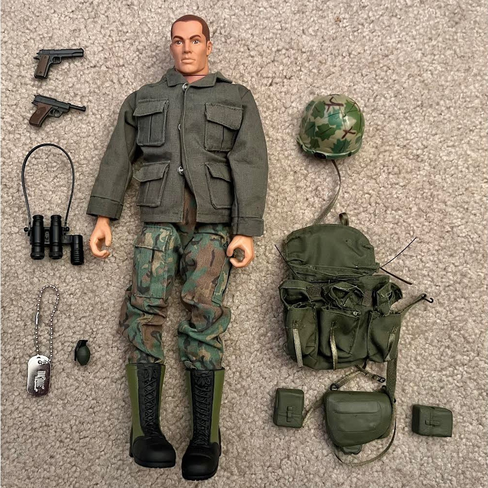 GI Joe with accessories